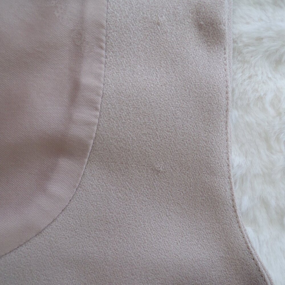 Dolce & Gabbana tan pencil wool sheath dress 46/M - Picture 11 of 11